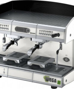 Wega Concept λευκή με 2 group, πλάγια όψη