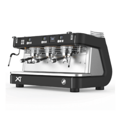 Dalla Corte XT ,μαύρη μηχανή espresso με 3 group