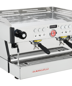 La marzocco Linea Pb πλάι αριστερά με δύο γκρουπ