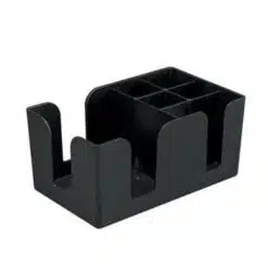 Bar Organizer Μαύρο 6 Θέσεων