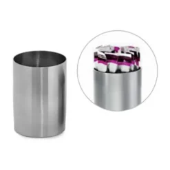 Θήκη Inox για Sticks Ζάχαρης γεμάτη