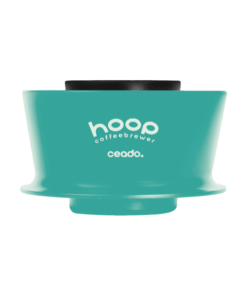 Hoop Coffee Brewer turquoise colored