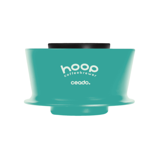 Hoop Coffee Brewer turquoise colored