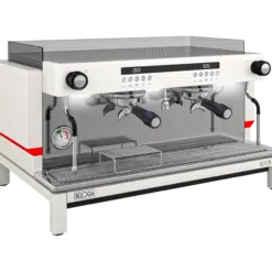 Belogia EX3 PID Λευκή 2 group front coffeemaniacs