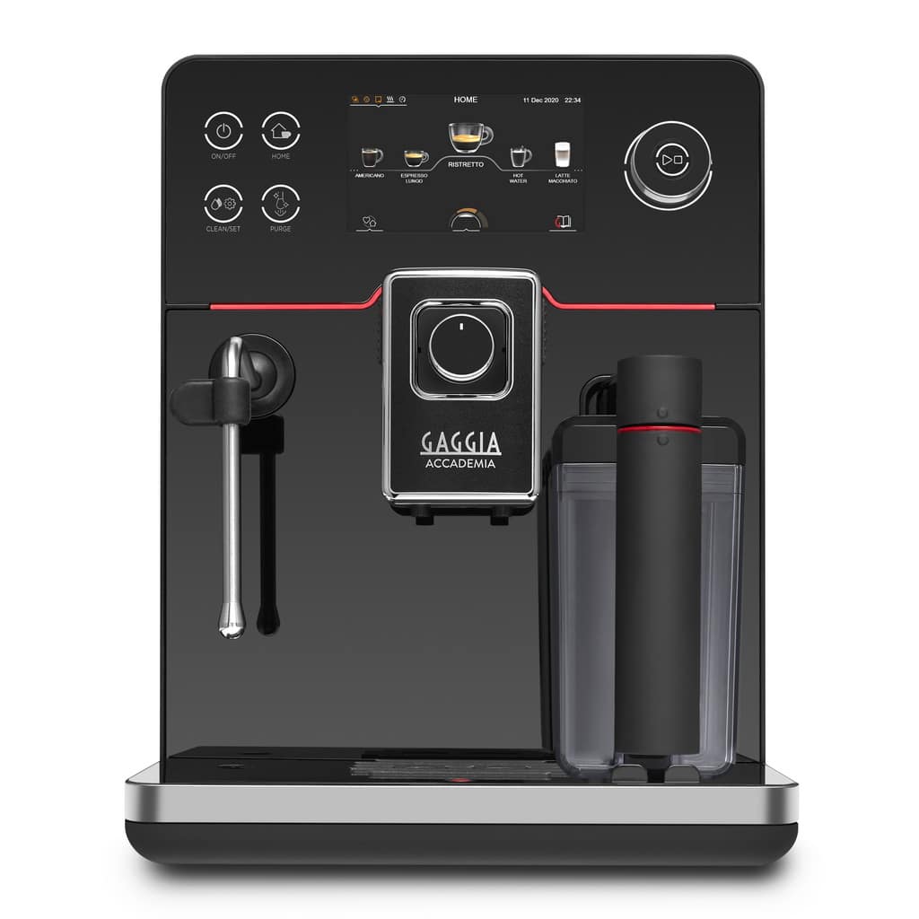 Gaggia Accademia Glass Black full