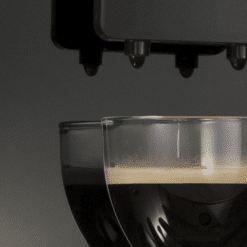 Gaggia Accademia Glass Black εκχύλιση