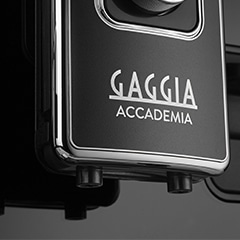 Gaggia Accademia Glass Black model zoom
