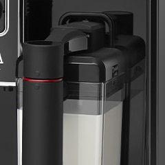 Gaggia Accademia Glass Black δοχείο γάλακτος