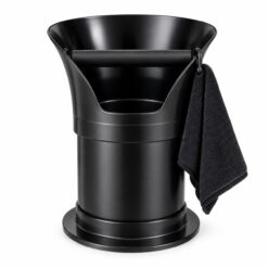Belogia KCC 910014 Black Δοχείο Χτυπήματος Κλείστρου – Knock Box με πετσέτα