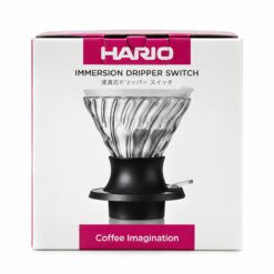 HARIO V60 Immersion Dripper Switch 200ml Μαύρο στο κουτί