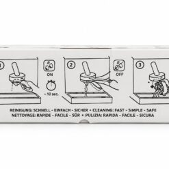 Espazzola 58mm Μαύρο – Εργαλείο Καθαρισμού Group Espresso box back