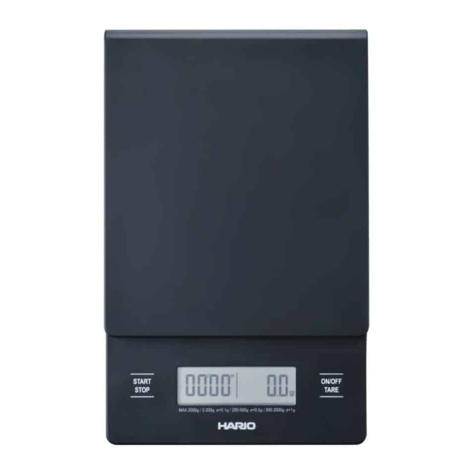 HARIO V60 Drip Scale Ζυγαριά Καφέ με Χρονόμετρο μαύρη