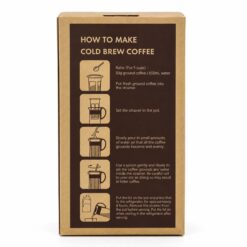 Οδηγίες παρασκευής cold brew HARIO Mizudashi Coffee Pot